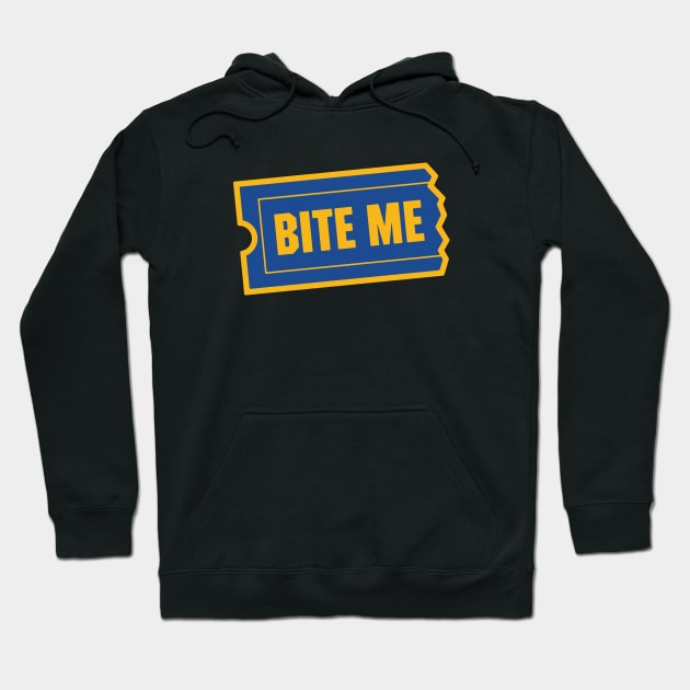 Bite Me Hoodie by csweiler